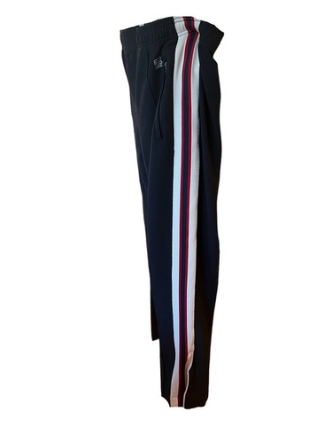 ✨Sandro Side Stripe Tracksuit TROUSERS HIGH RISE STRAIGHT LEG, Women’s Small - Picture 13 of 13