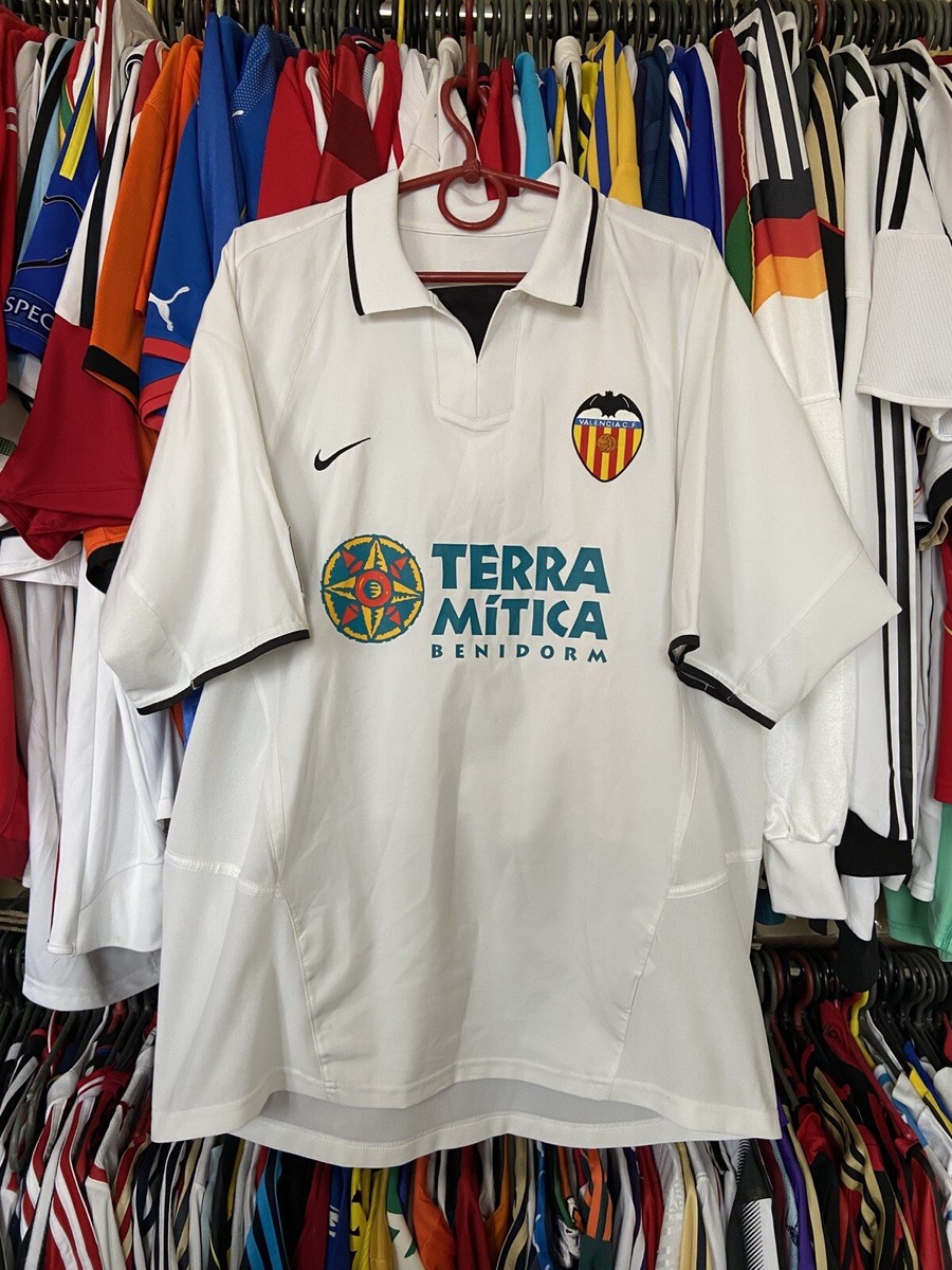 VALENCIA 2002 2003 HOME FOOTBAL SHIRT SOCCER JERSEY NIKE VALENCIA 2002 2003 HOME FOOTBAL SHIRT SOCCER JERSEY NIKE