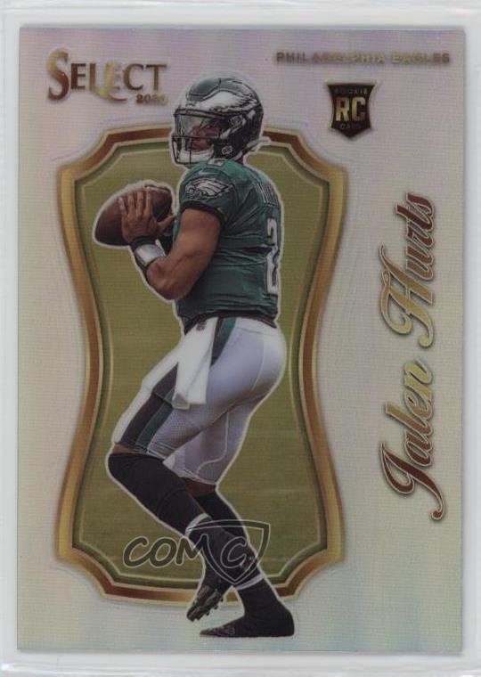 2020 Panini Select Certified Rookies Silver Prizm Jalen Hurts #SCR-22 RC lc0