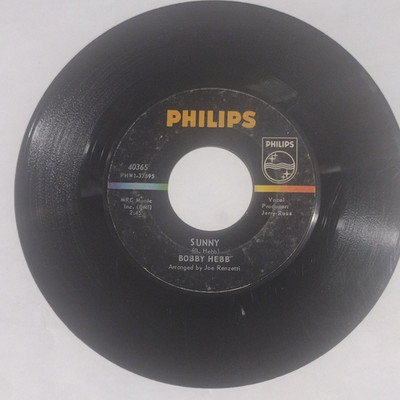 Bobby Hebb Sunny / Bread 7'' Vinyl Single Philips 40365 PHW1-37895 PHW1-37892