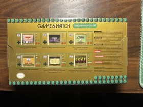 35th Anniversary Super Mario & Legend of Zelda Game & Watch Systems CIB