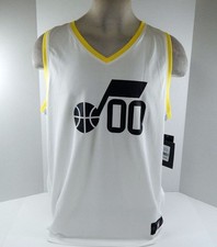 2022-23 Mens Utah Jazz Jordan Clarkson #0 Fast Break White Jersey Fanatics NWT 5