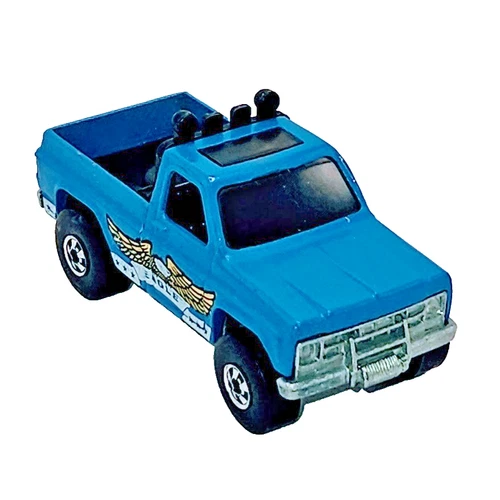 Vintage 1977 Hot Wheels Bywayman Eagle Blue Pick Up Truck Very Good Condition