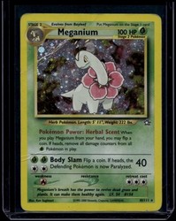 Meganium 10/111 Neo Genesis Holo Rare Unlimited Pokemon Card