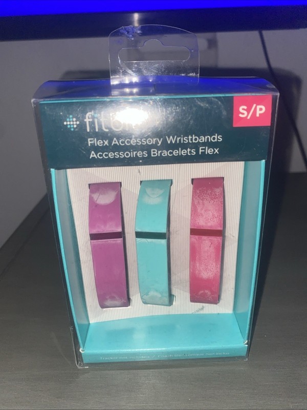 Fitbit: Flex Accessory Wristbands (SM). New In Box. 3 Bands.