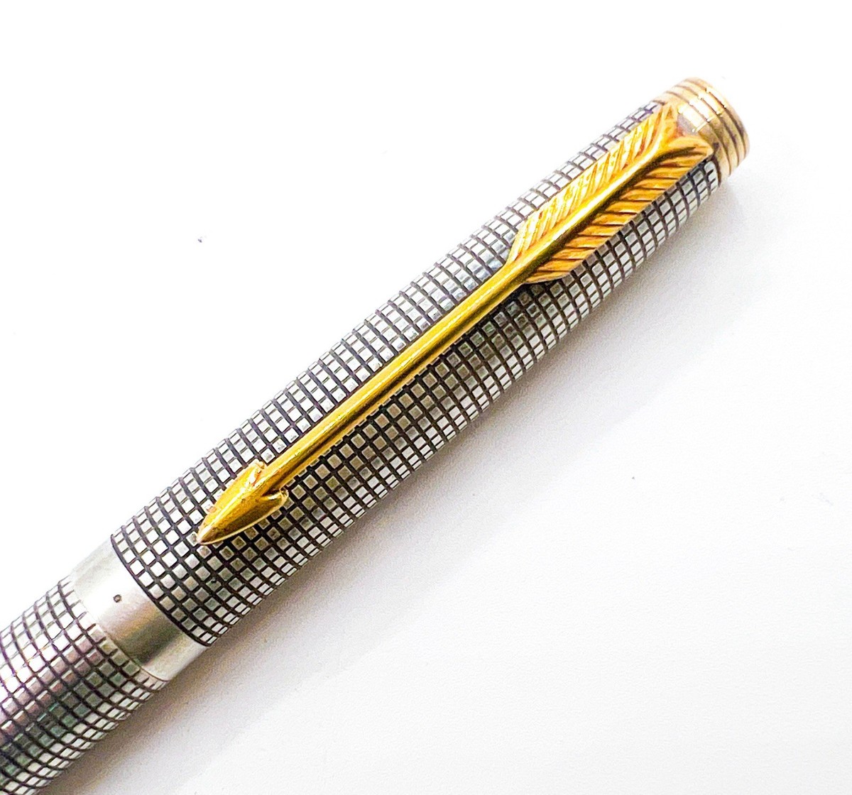 PARKER 75 万年筆 ボールペン STERLING SILVER 14k Vintage Parker 75 Fountain Pen Sterling Silver 14K used japan | eBay