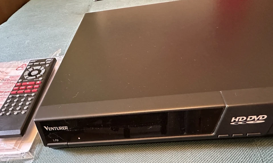 Venturer SHD7000 HD-DVD ¡Reproductor! Mando a distancia, manual y caja! (Similar a Toshiba HD-A3) Foto 3 de 4