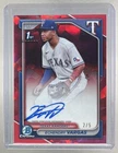 Echedry Vargas 2024 Bowman Chrome Sapphire #CSPA-EV Red 1st RC Auto 2/5