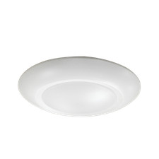 Elite RL677-850L-DIMTR-120-30K-90-WH 14w LED 6" Round Surface Mount Disc Light
