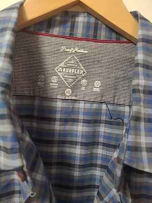  Flag & Anthem MadeFlex Shirt Men's XXXL Plaid Performance Stretch Button...