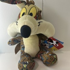 Wile E. Coyote Plush, WB Looney Tunes, Toy Factory, Small, Unused