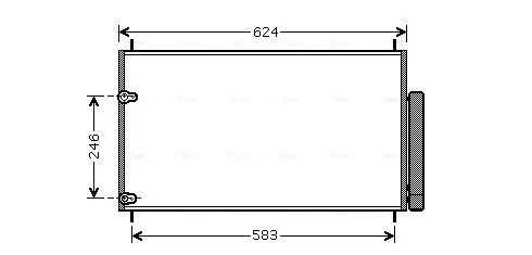 Ava Cond. Toyota Auris 06- Toa5405D - Immagine 2