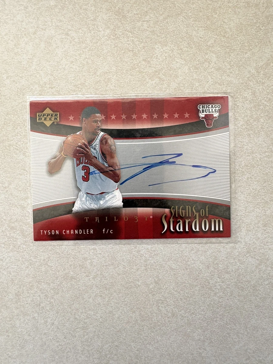 Tyson Chandler Basketball Trading Cards Chicago Bulls Sports