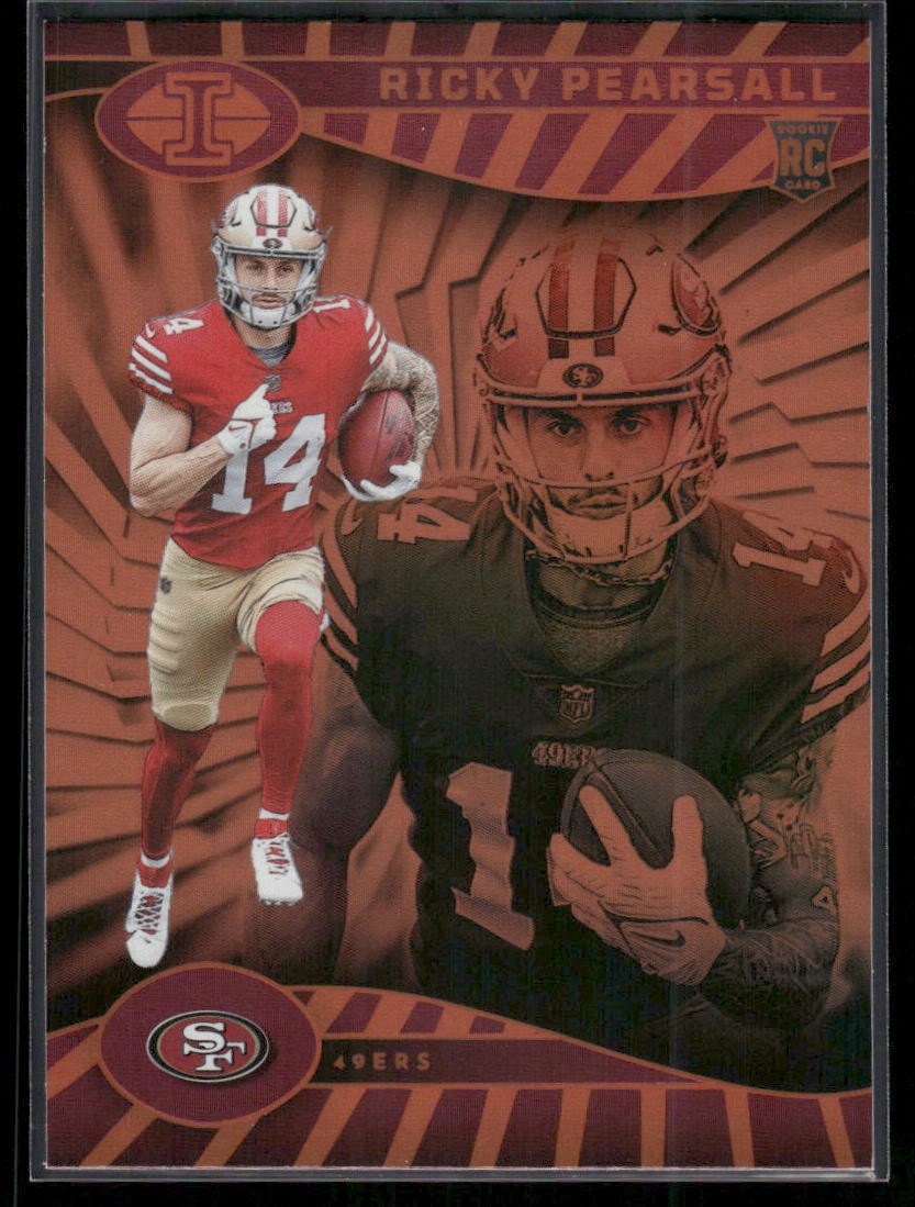 2024 Panini Illusions Ricky Pearsall Orange Trophy Collection RC 49ers #78