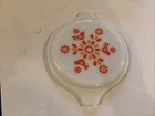 Pyrex Friendship Pattern Oval Casserole/Baking Dish Lid  Vintage 1960s 20-c 18