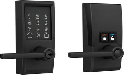 Schlage Encode Smart Wi-Fi Lock with Lever Handle, Touchscreen Keypad, Keyless E