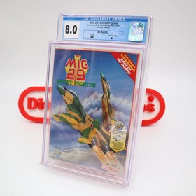 NES Nintendo MIG 29: SOVIET FIGHTER - CGC GRADED 8.0 A! NEW & Factory Sealed!