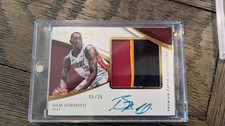 Bam Adebayo 2017-18 Immaculate Premium Patch Auto /25 RC Rookie RPA