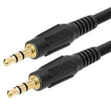 3.5mm Cable Male to Male Stereo Audio Speaker iPad PC Car Auxiliary AUX Cord
