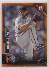 2016 Bowman Orange 12/25 Madison Bumgarner #76 0b0