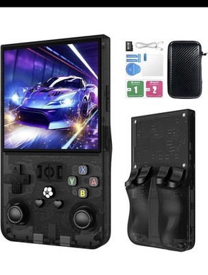 R36MAX Retro Handheld Game Console, 4.0 Inch IPS HD Screen Retro Gaming