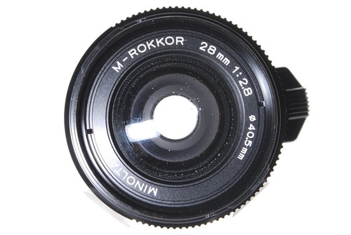 【AS-IS】 Minolta M-Rokkor 28mm f/2.8 Lens For CL CLE Leica M Mount from... - Picture 8 of 20