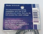 20-Pack of 18-201-20 Miniatronics Incandescent Lamps 1.5 Volt 40mA 2.4mm Dia. — photo 6
