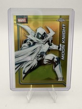2026 Topps Chrome Marvel Comic #81 Moon Knight Gold Refractor /275