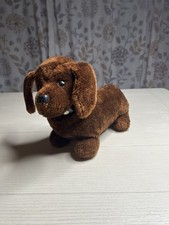 Vintage 1979 Russ Berrie Dachshund   Doxie  Stuffed Plush Animal 12  