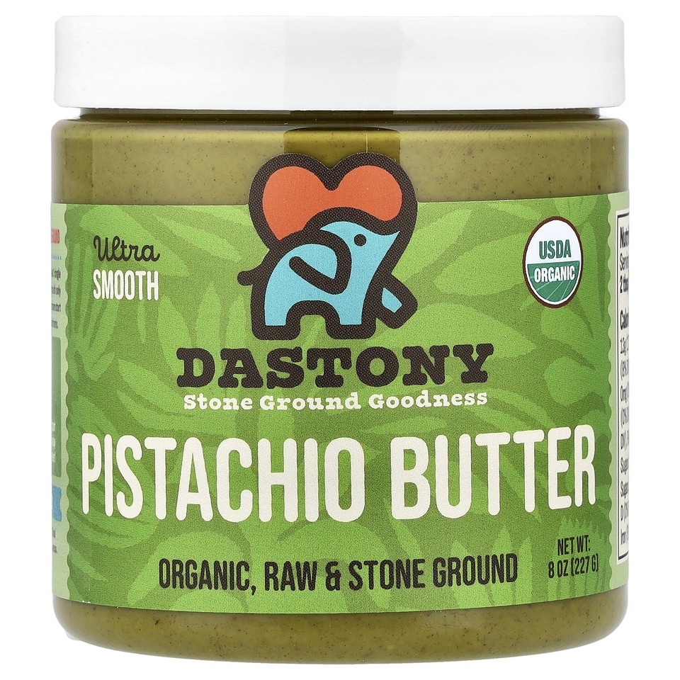 Pistachio Butter, Ultra Smooth, 8 oz (227 g)