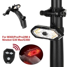 For Xiaomi/Ninebot G30 Max/G30D Electric Scooter Tail Light Rear Mudguard Fender