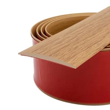 Floor Transition Strip, Self-Adhesive Vinyl Flooring Cover Strips, Floor Flat Di