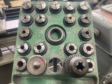 SOUTH BEND LATHE 6K COLLET SET + 10K LATHE COLETS CHUCK CENTER DRAW BAR
