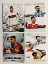 Ronaldo Portugal "SPECIAL RELEASE" Lot (4) Soccer Cards Free Shipping