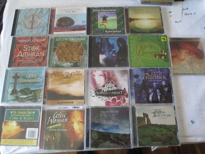 celtic lot of 17 cds Clannad Celtic Woman Faeries etc