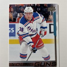 Upper Deck 2018-19 Young Guns Steven Fogarty #478 Rangers Rookie NHL