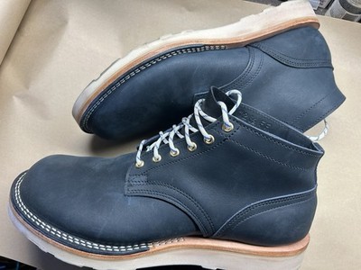 Nicks Handmade Boots Size 12.5 FF Predator Pacific Leather