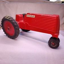 Vintage Lansing Slik Aluminum Toy Cockshutt Tractor Made in USA 8 1/2"L