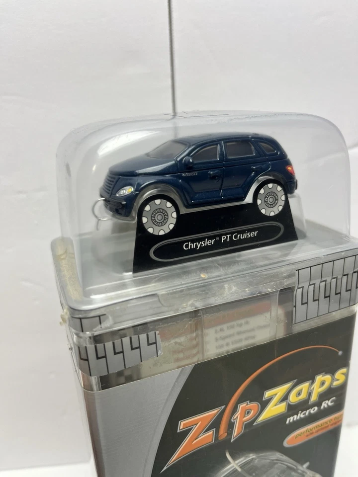 Zip Zaps Micro RC Chrysler PT Cruiser 1:64 Scale Radio Shack New Sealed NOS - Image 2 of 4