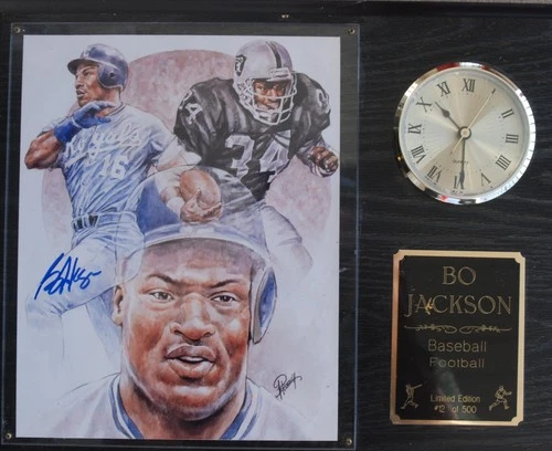 Bo Jackson Autographed Limited Display