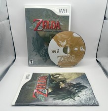 The Legend of Zelda Twilight Princess NINTENDO WII CIB Complete Manual EXCELLENT