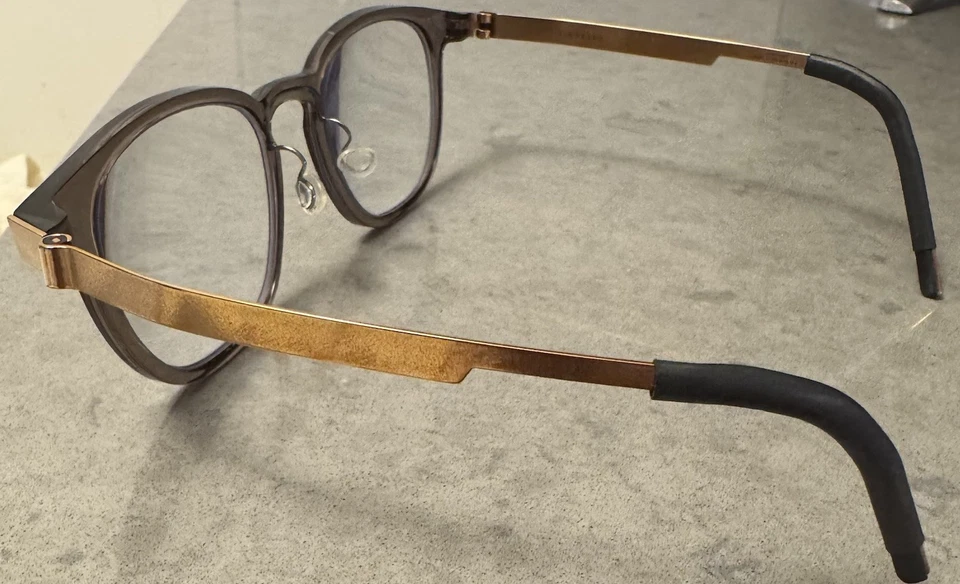 Gafas Lindberg Acetanio Marrón/Bronce 1051-49 Foto 2 de 4