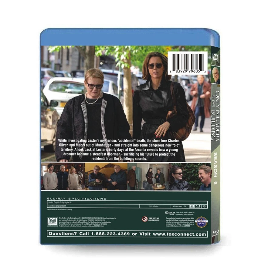 Only Murders in the Building season 5(2025)2BD All Region New Box Set - Image 2 of 2