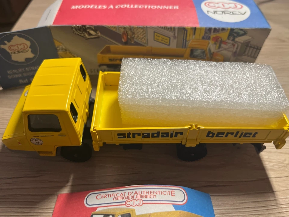 CIJ de NOREV BERLIET STRADAIR avec benne basculante n° 8/02/50 - Photo 2/4