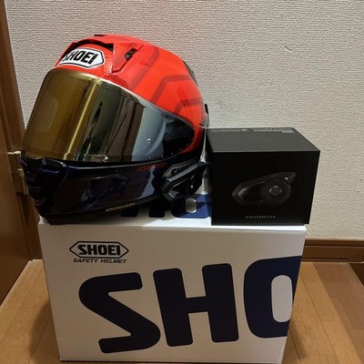 SHOEI X-Fifteen MARQUEZ 7 Size L 59-60cm Full Face Helmet With Intercom