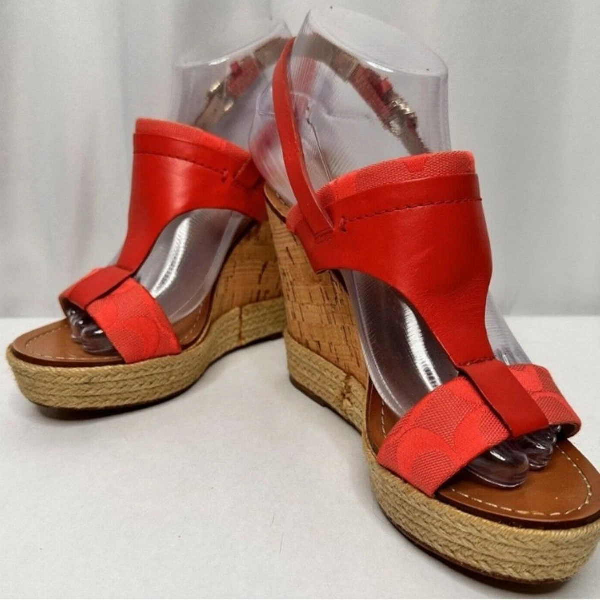 Coach Red Sandals for Women for sale | eBay