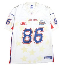 Vintage Hines Ward All Star Pro Bowl 2004 Authentic Reebok Jersey Size 60 NFL