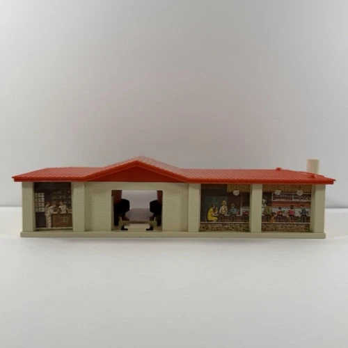 Hot Wheels Super Charger Restaurant Garage Mattel Vintage 1968 Works ~ See Video