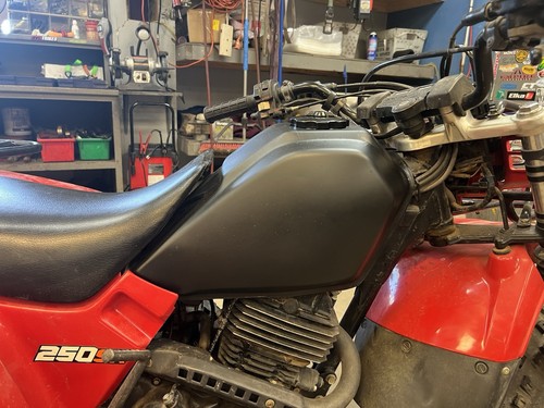 1985 1986 1987 Honda 250SX Gas Fuel Tank Steel Serwa Reproduction New - Bild 3 von 7