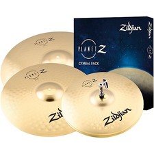 Zildjian ZP4PK Hats/Crash/Ride Planet Z Complete Pk 14H, 16C, 20R - Cymbal Set